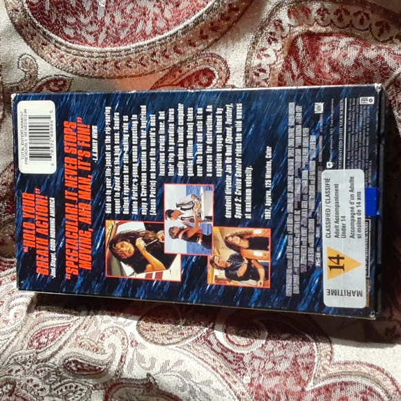 6/$15 Speed 2 cruise control VHS video tape movie - Picture 3 of 4